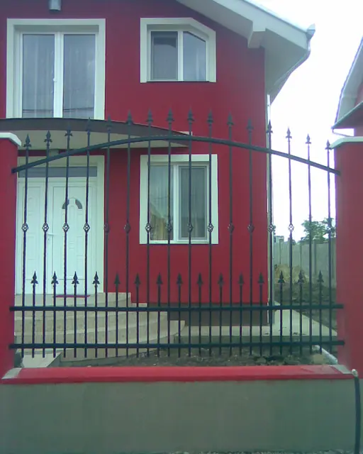 Metal fence made by FEROX in Oradea, project 7