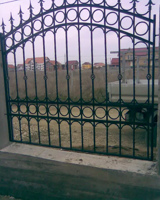 Metal fence made by FEROX in Oradea, project 8