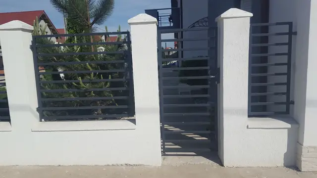 Metal fence made by FEROX in Oradea, project 1